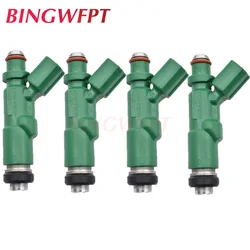 4PCS Fuel Injectors Nozzle OEM 23250-21020 23209-21020 2325021020 2320921020 For Japanese car