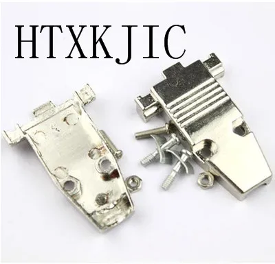 10sets DB9 male/ female / metal shell / serial plug / RS232 / socket / nine core / COM port / double row connector