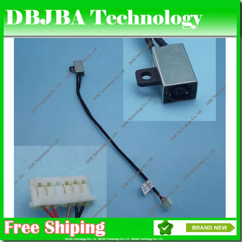 

Genuine Original DC Power Jack with Cable Socket For Dell For Inspiron 14 3451 14-3452 14-i3452 450.03006.0001 450.03006.1001