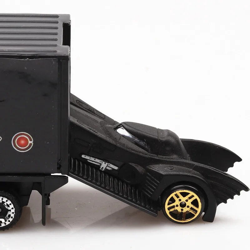 Voitures en métal moulé sous pression pour enfants, 7 pièces/ensemble, modèle réduit de camion en alliage 1:64, véhicule jouet, cadeau de noël