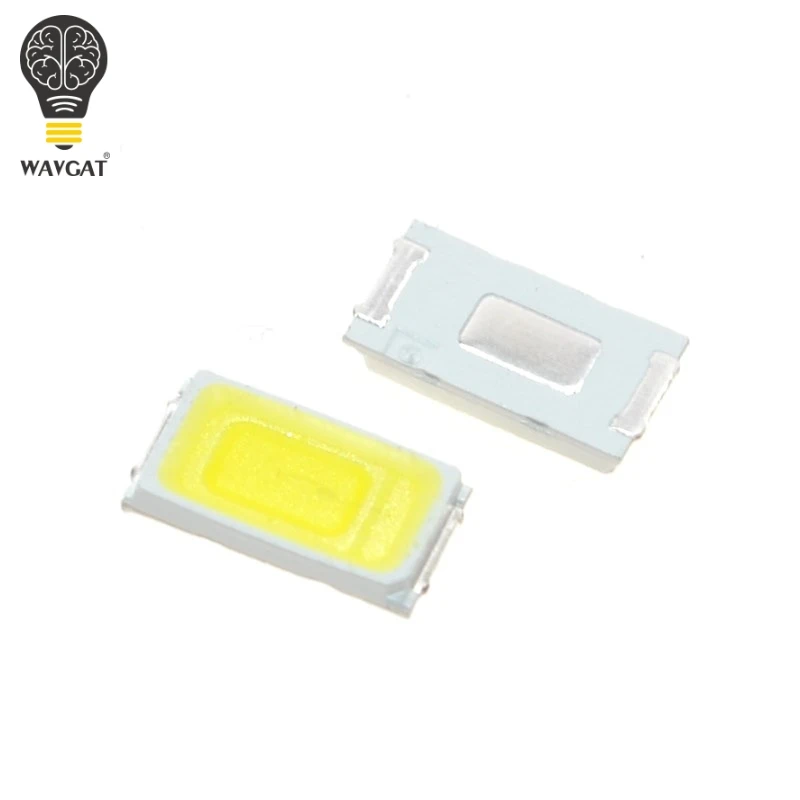 100pcs 5630/5730-CW/WW 0.5W-150Ma 50-55lm 6500K White Light SMD 5730 5630 LED 5730 diodes (3.2~3.4V)