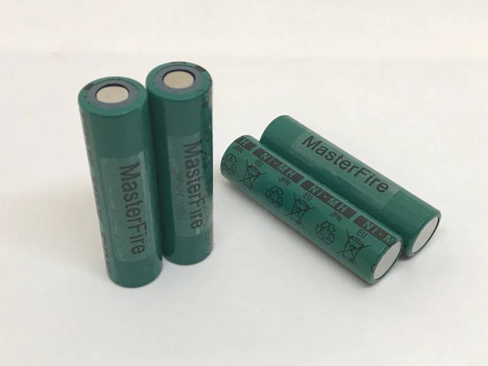 Wholesale MasterFire 100% Original 18670 FDK 4500mah HR-4/3FAU 4/3FAU NiMH 1.2V Battery Cell Ni-MH Batteries