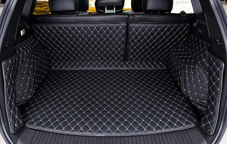 Good quality! Full set trunk mats for Renault Koleos 2017 durable waterproof cargo liner carpets for Koleos 2017,Free shipping