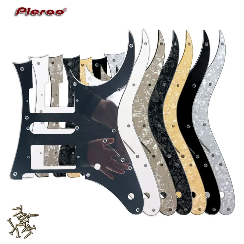 Pleroo Custom Electric Guitar Parts - For MIJ 2016 Year Ibanez RG 2550Z HSH Guitar Pickguard Pickup Scratch Plate