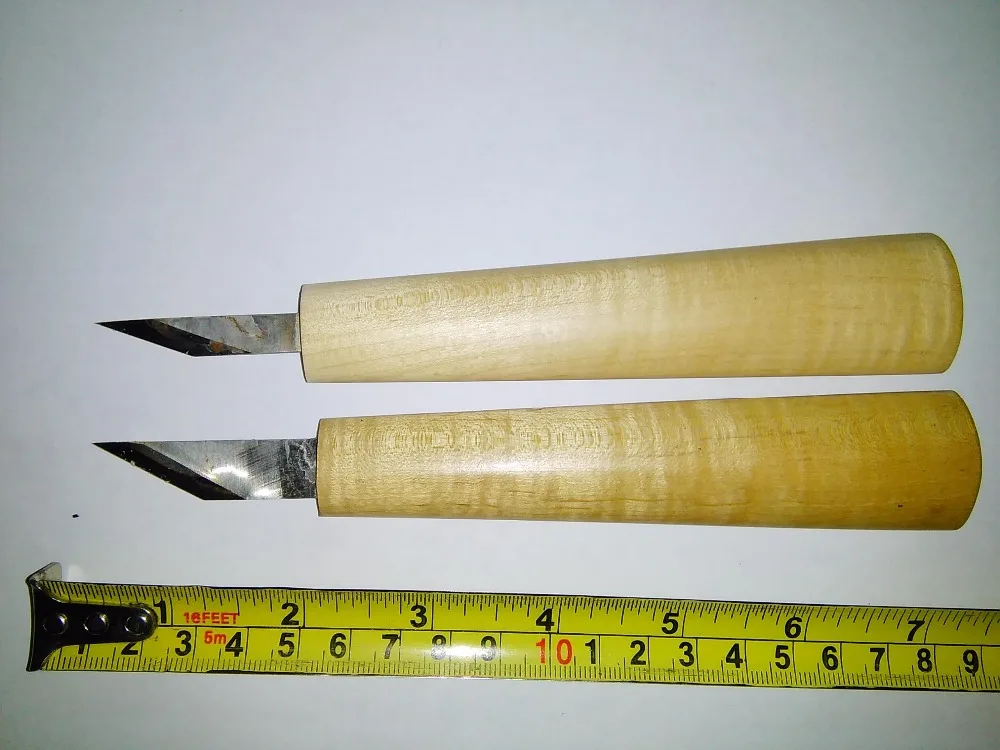 

2 PCs Violin Caring Knives Luthier tools