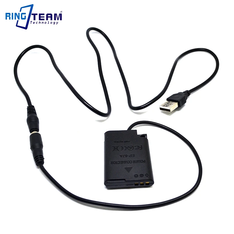 5V 2A Power Bank USB Cable + EN-EL23 Dummy Battery EH-67A EP67A EP-67A DC Coupler for Nikon COOLPIX Camera P600 P610 P900 S810C