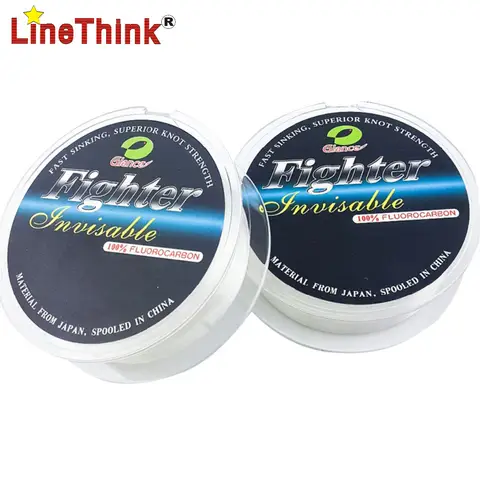 Fluorocarbon Fishing Line Leader 50m LineThink