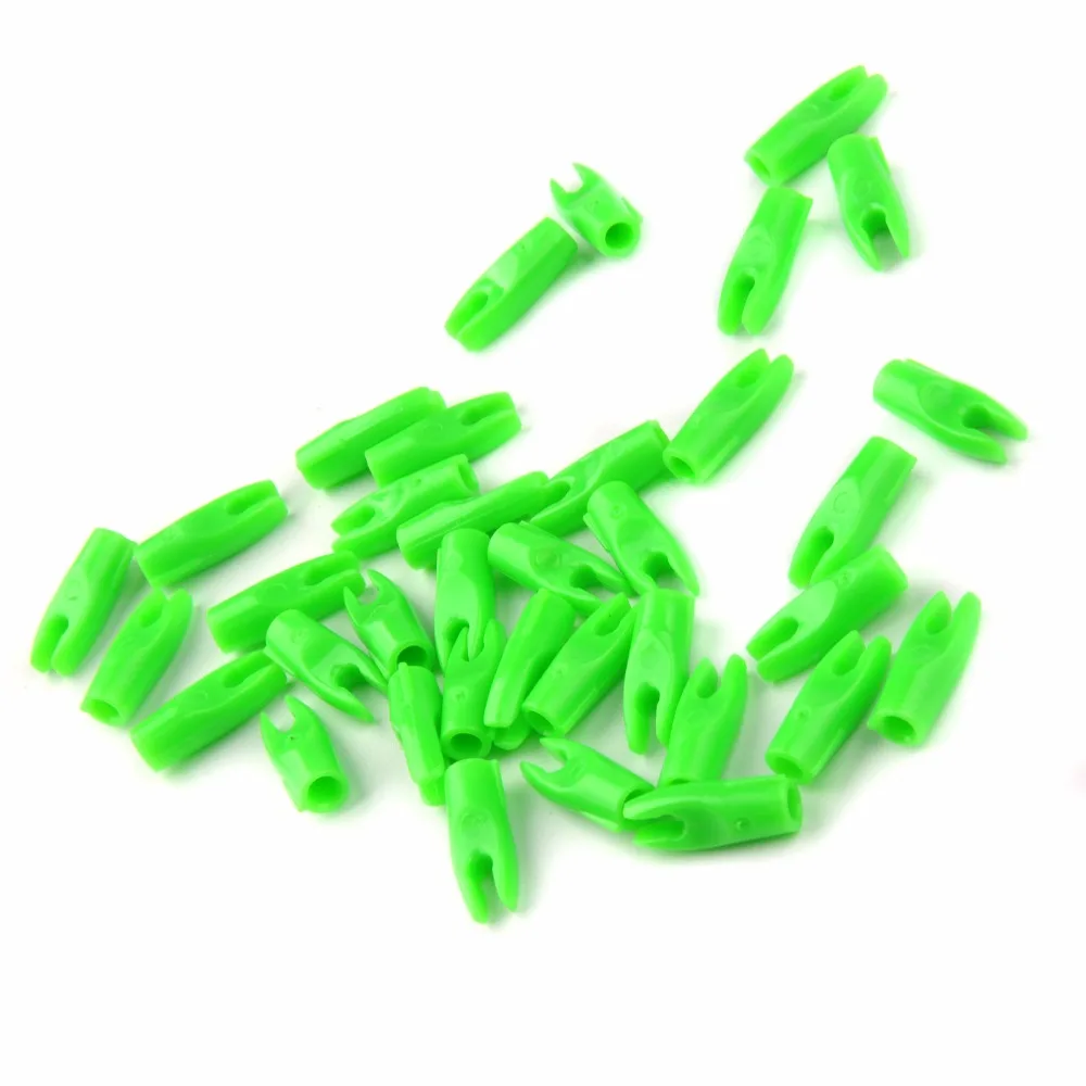 

50/100pcs Plastic Archery Arrow Nocks ID4.2mm For Aluminum Carbon Arrow Shaft Hunting Accessory