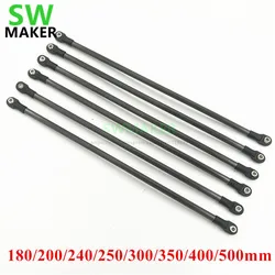180mm-500mm carbon tube Diagonal Push Rod Arm + 5347 Rod End Bearing kit for Rostock Delta Kossel/TEVO 3D printer