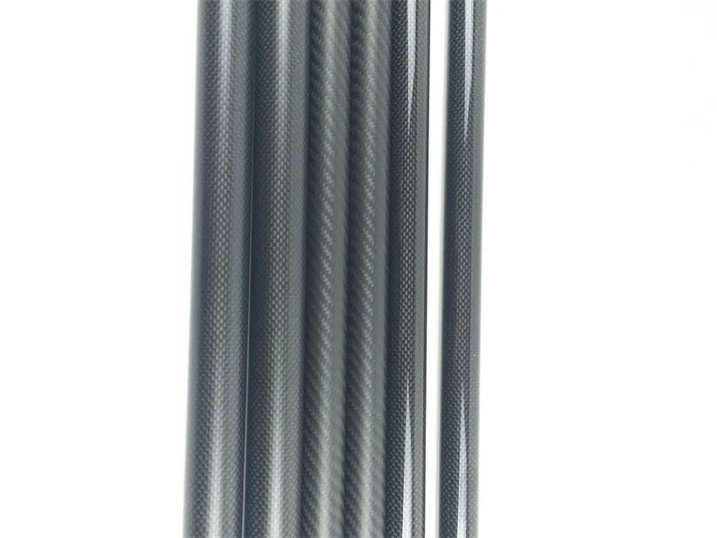 4pcs/lot 8MM OD x 6MM ID x 500MM Roll 3k Matte Carbon Fiber tube Quadcopter arm Hexrcopter Remote Control Toy parts