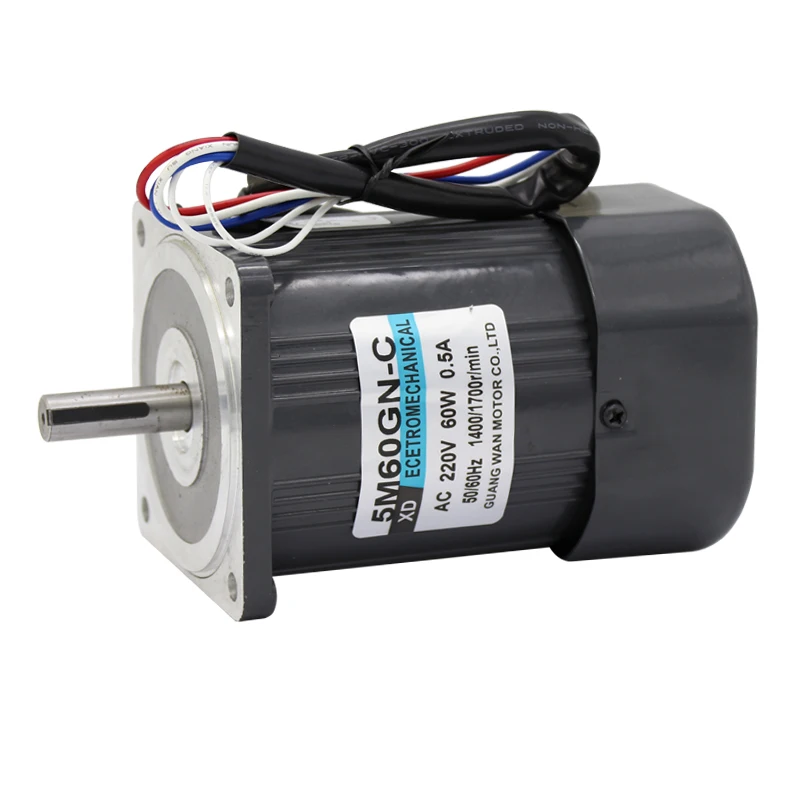 

60W AC speed control motor 220V micro optical axis motor 1400 turn 2800 turn high speed small motor