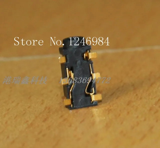 [SA]Two-channel stereo headphone jack SMD surface mount connector socket KPJ3505-S03 gilded Earphone Jack--200pcs/lot