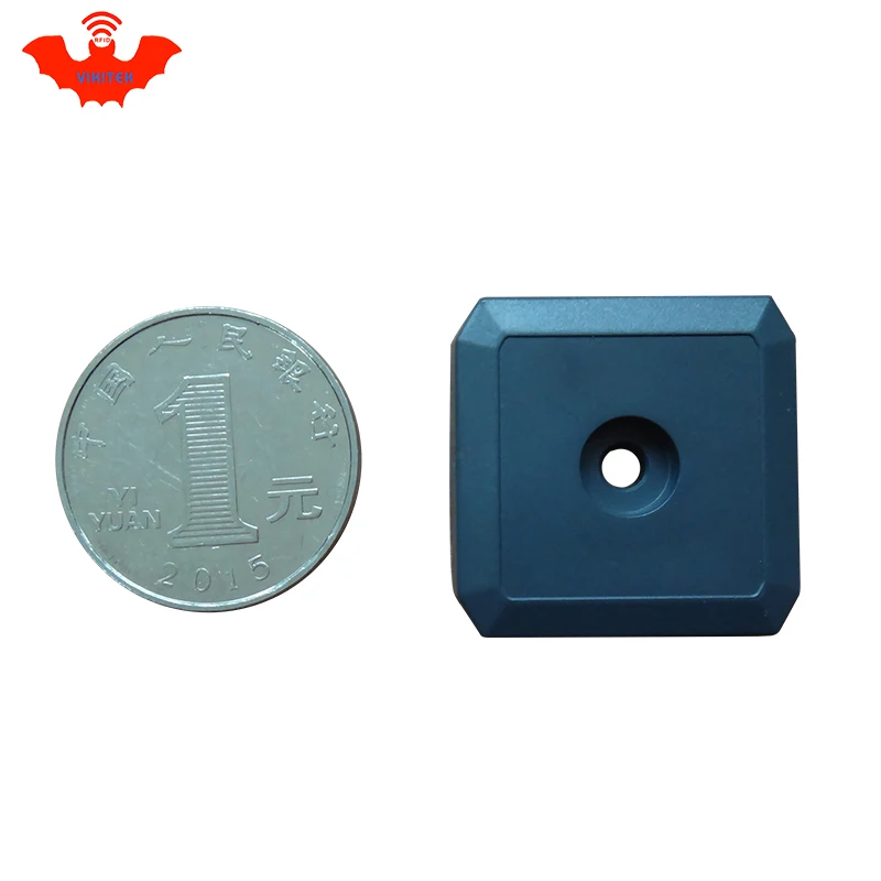 UHF RFID 안티 메탈 태그, 915mhz, 868mhz, Impinj M4QT EPCC1G2 6C, 27x27x5.5mm, 소형 사각형 내구성 ABS 스마트 카드 수동 RFID 태그