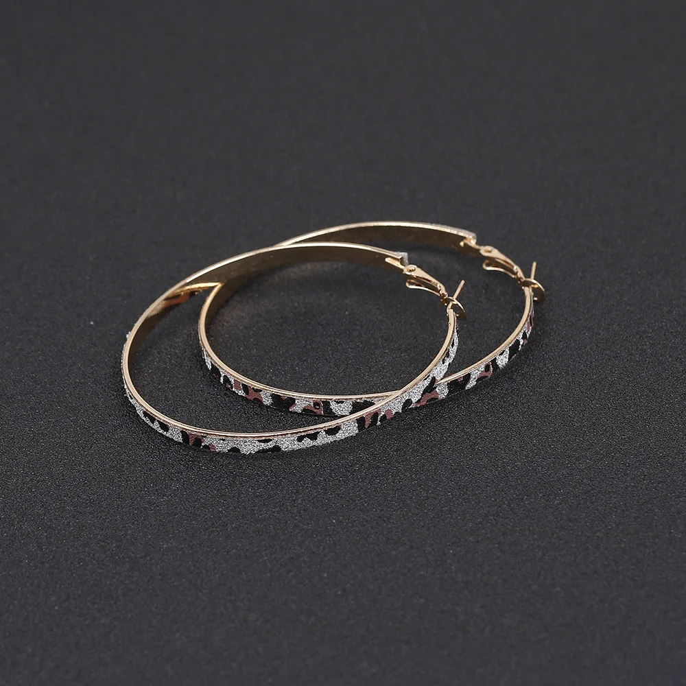 BLIJERY 2019 New Fashion Circles Hoop Earring For Women Steampunk Jewelry Vintage Gold Silver Color Statement Earrings Brincos