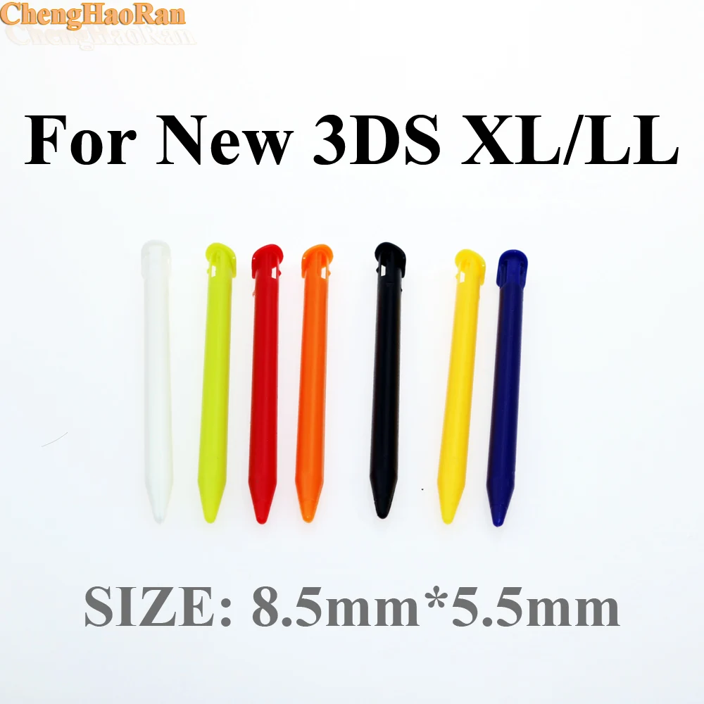 8 colori 1-8 pezzi penna Touch Screen in plastica multicolore stilo penna portatile matita Touchpen Set per New Nintend 3DS XL LL