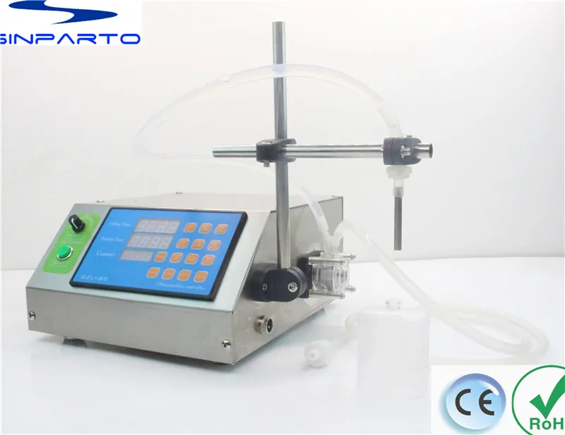 Sinparto GZL-80 Peristaltic Pump Liquid Filling Machine perfume Filler hot wax dosing machine  CE RoHs