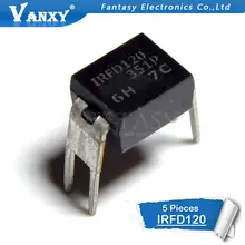 5pcs IRFD120 DIP4 IRF120PBF #2