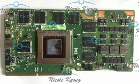 G750JH Ver GTX 780M GTX780M GDDR5 4G 60NB0180-VG1040 69N0PCV10D00-01 For Asus G750JH G750JS Graphics VGA Video Card Board