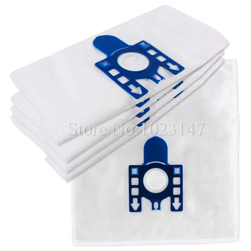 5 pieces/lot Vacuum Cleaner Microfiber Dust Bags Filter Bag Replacement for Nilfisk Xtra Power 2100