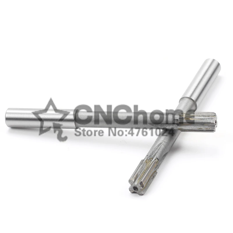 accuracy H8 1PCS cemented carbide shank machine reamer with taper shank tungsten steel reamer,4/6/8/10/12/14/16/18/20mm