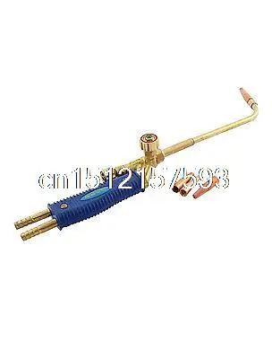 Blue Plastic Handle Injection Type Oxygen Acetylene Gas Welding Torch H01-6