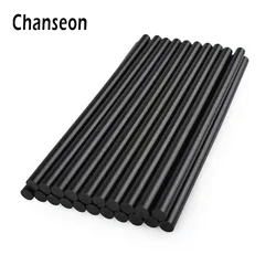 Chanseon Glue Gun Accessories Sticks Adhesive DIY Repair Tools 20 Pcs/Lot 7mm 150mm Black Hot Melt Glue Sticks