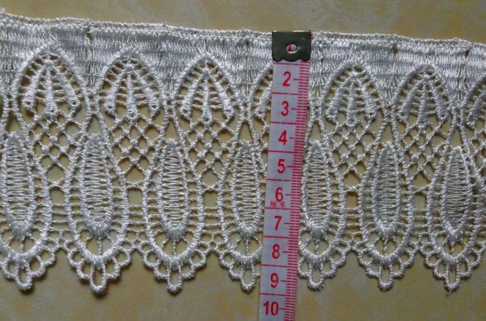 9cm exquisite water soluble big lace trimming,clothes and home items DIY decoration materials,XERY14333C