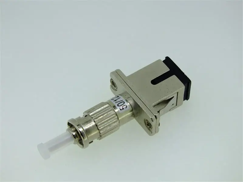 SC-ST acoplador de fibra óptica FM híbrido hembra a macho VFL uso fibra óptica SM MM APC conector ftth adaptador envío gratis ELINK 5 uds