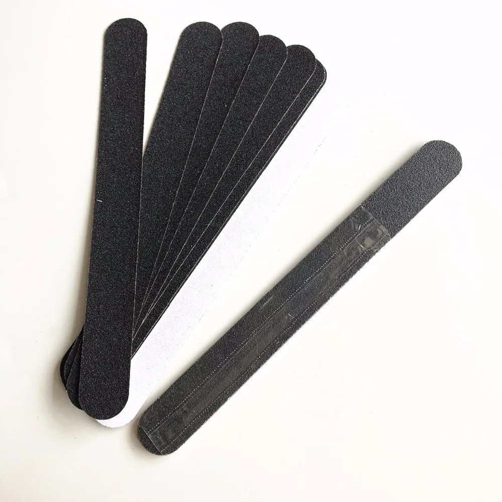 4 set (80 pcs)nail file replacement pads for metal nail file disposale pads sandpaper pads with Double Sided Adhesive Tape