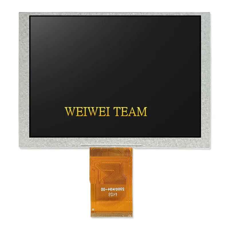 Wisecoco 5 Inch TFT LCD Display Module ZJ050NA-08C VGA AV Control Board 640x480 FPC 50 Pins Led Backlight AT050TN22