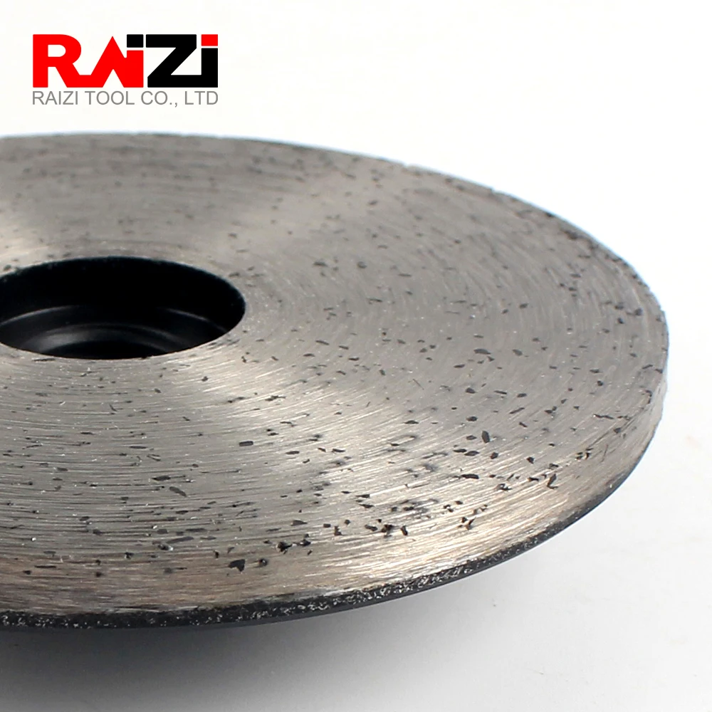 Raizi 4 inch/100 mm Continuous Cup Wheels For Granite Marble Stone Metal Bond Abrasive Diamond Grinding Wheel C M F Honing Disc