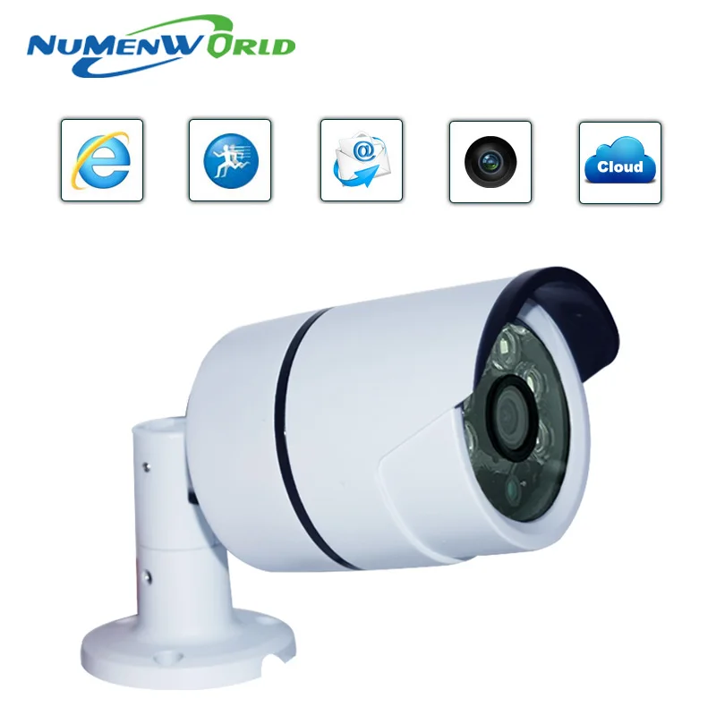 Waterproof XMeye H.265/H.264 Security Camera IP 5MP Mini Bullet IP Camera Outdoor 5MP 5 Megapixel Camera IR Cut Filter P2P