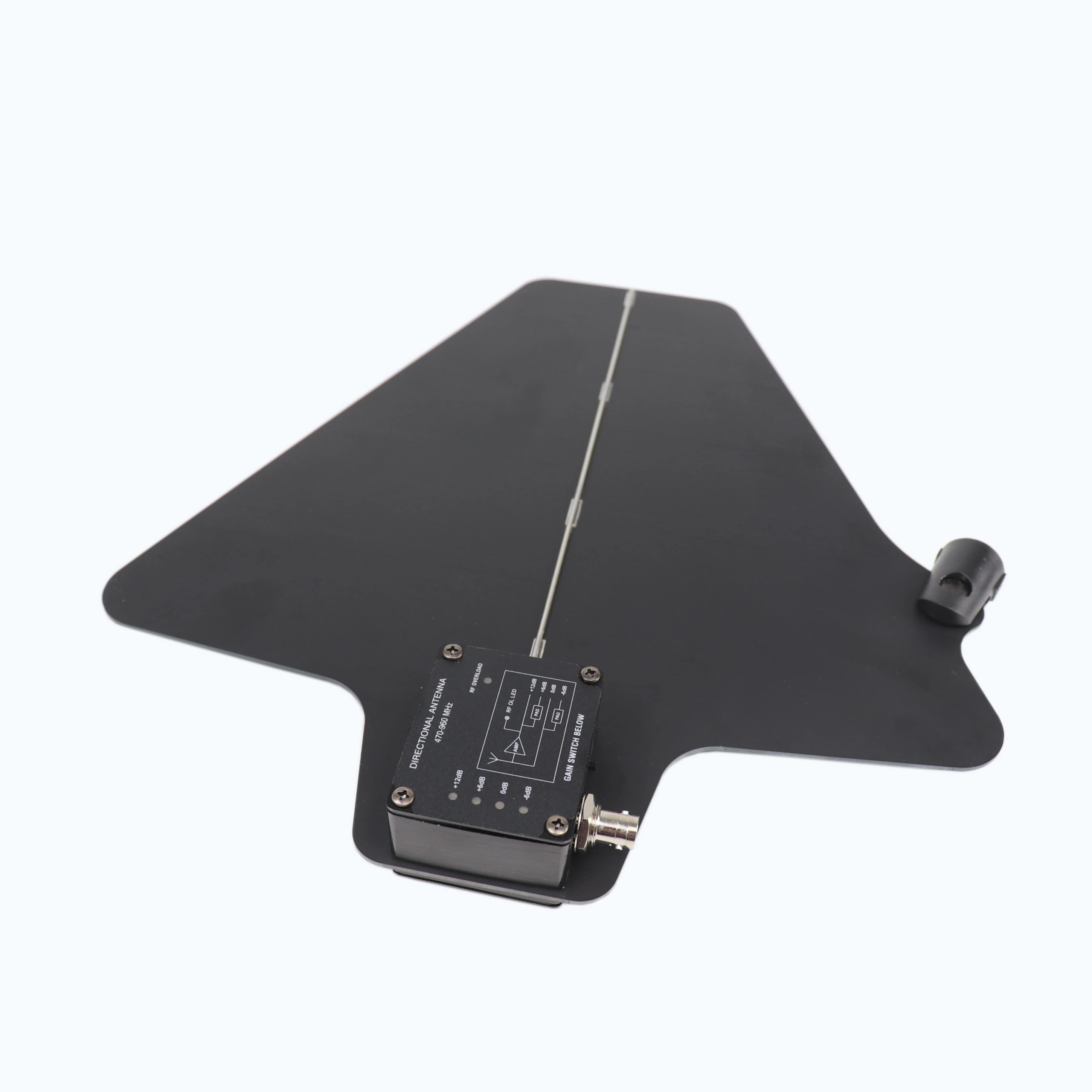 LCZ Audio Wireless Receiver W/ Active Directional Antenna UA874 UHF Antenna  Integrated Amp (470-950MHz) for wireless mic