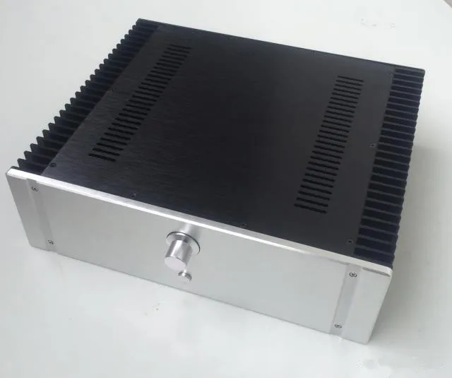 NEW 4313 Full aluminum amplifier chassis / Class A amplifier / Pre-amplifier / AMP Enclosure / case / DIY box (430*130*361mm)