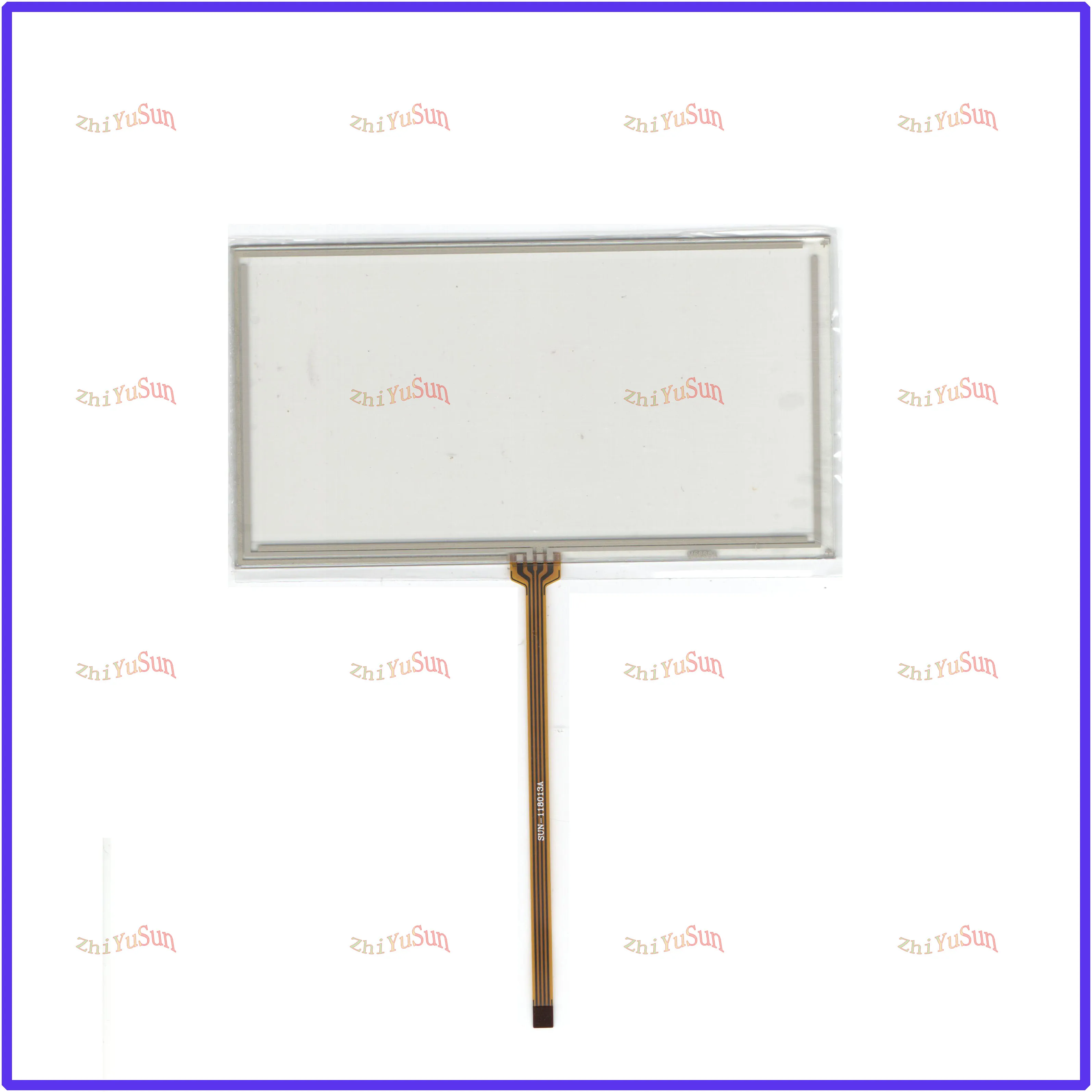 

ZYS for JVC KW-V10 compatible touchglass 4lines resistance screen this is compatible Touchsensor JVCKWV10