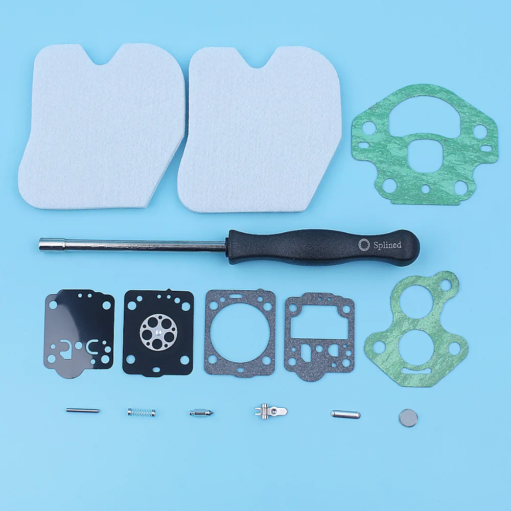 Carburador Carb Repair Kit Ajustando Ferramenta Chave de Fenda Ajuste para Husqvarna 240 240e 235 235e 236 236e Jonsered Cs2234 Cs2238 s Motosserra