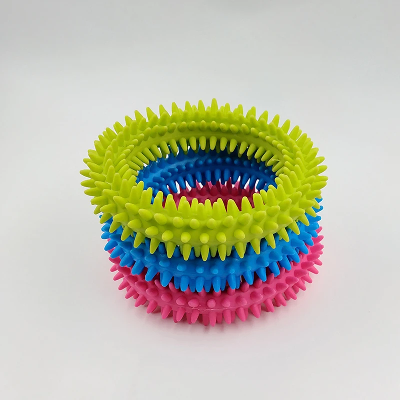 Anillo táctil sensorial de Spiky para niños, pulsera de masaje de terapia de autismo, juguetes sensoriales para adultos, Reduce el estrés, regalos