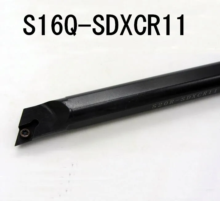 S16Q-SDXCR11 Boring Bar Internal Turning Holder,95 degrees CNC Lather Cutting Toolholder for DCMT11T304 blade