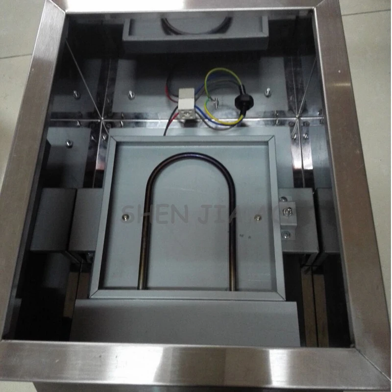 220V 250W 1 قطعة واحدة اسطوانة التجاري الشوكولاته ذوبان آلة FY-QK-620 الفولاذ المقاوم للصدأ الشوكولاته وعاء ذوبان