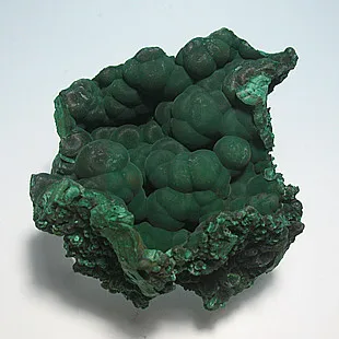 Natural dark green of malachite green malachite stone specimens / Boutique ore mine mark rough stone stone