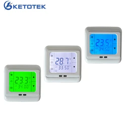 Floor Heating Temperature Controller Auto Control AC 230V Digital Room Thermostat for Warm Floor