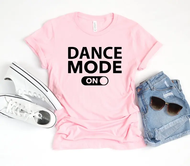 Skuggnas New Arrival Mode Dance Shirts Dancing Clothes Funny Dance T Shirt 90s aesthetic t shirts Drop shipping Aesthetic tees