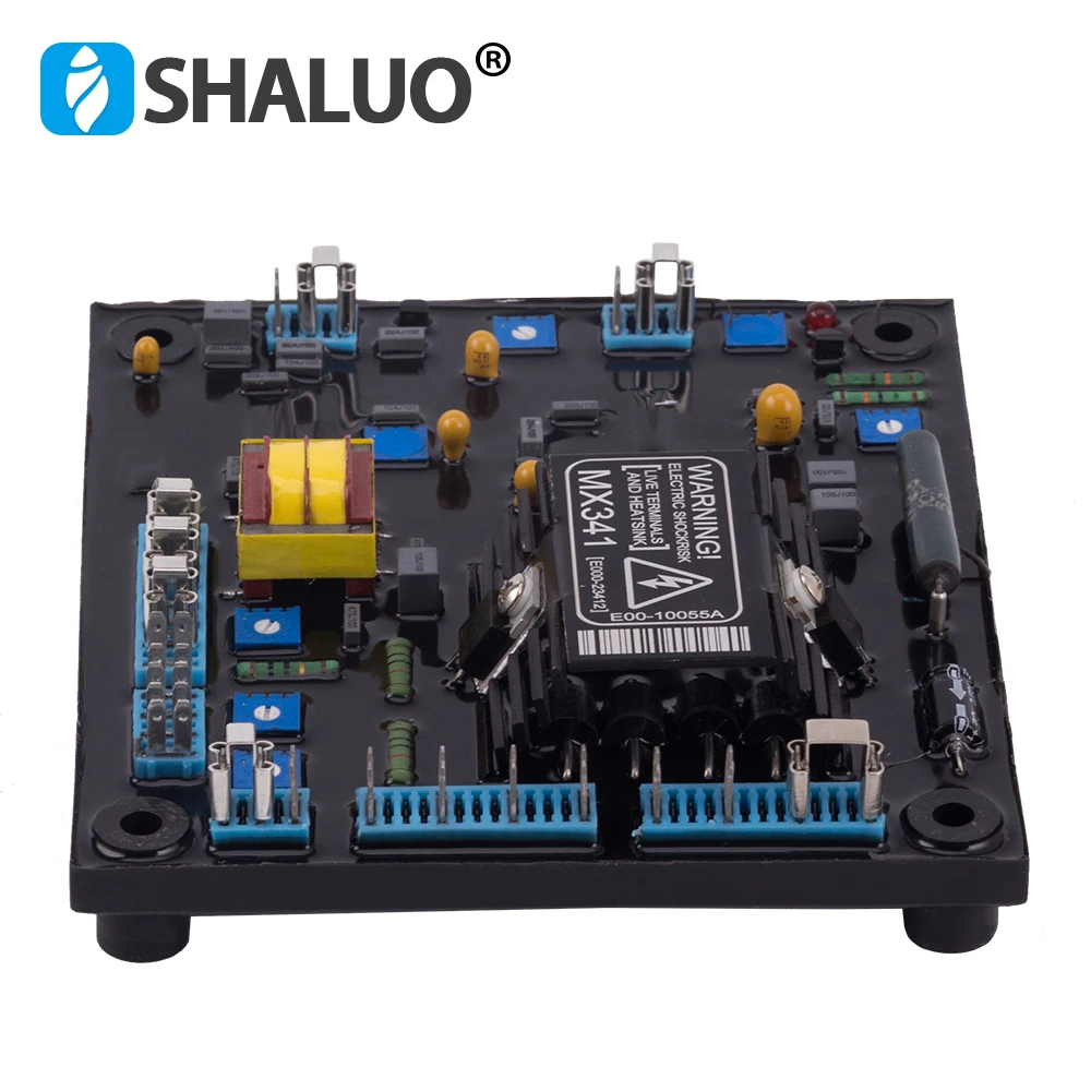 Generator Automatic voltage regulator MX341 AVR Permanent magnet Diesel brushless alternator Power regulator stabilizer view 3