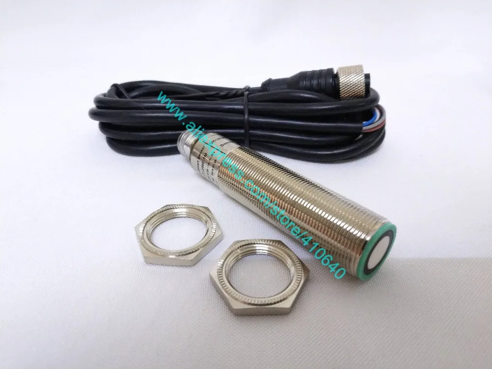 중국 스마트 센서 초음파 거리 센서 변환기, 50 mm ~ 1000 mm 범위 조절 가능, 15 ~ 30V 공급, 0 ~ 10V 출력