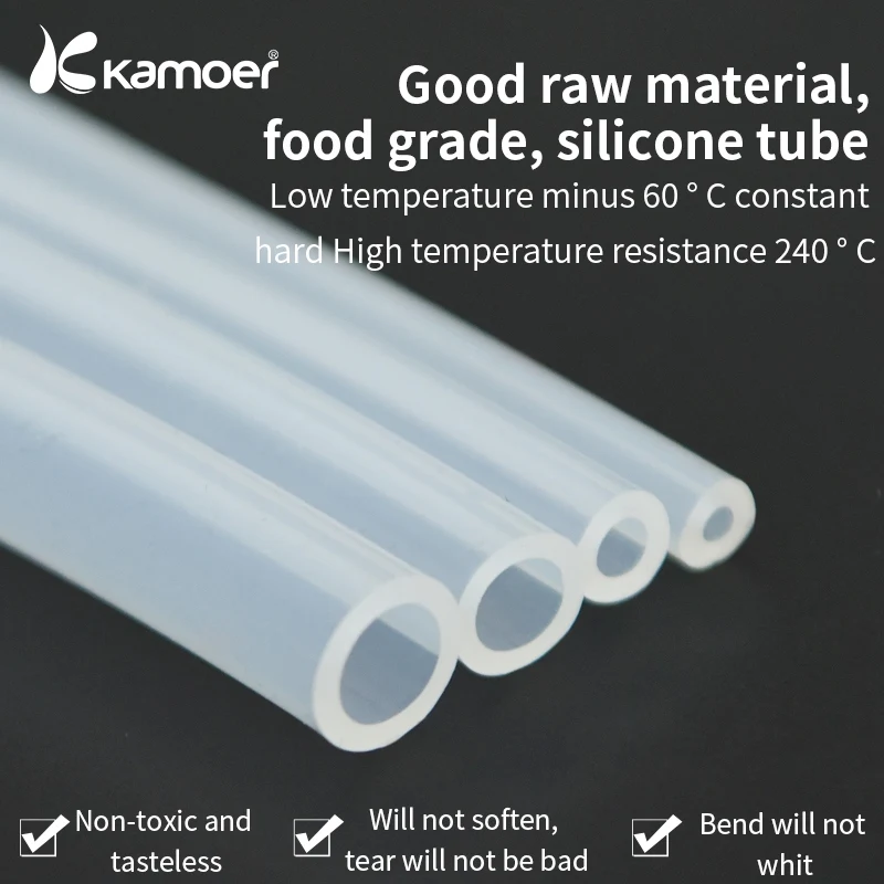 Kamoer Food Grade Silicone Tube For Peristaltic Water Pump Food Grade NKP KFS KCS KCM KKDD KHL UIP DIP