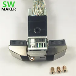 1.75/3mm Ultimaker2 Extended 3D printer parts UM2+ Extended Olsson block nozzle full hotend kit