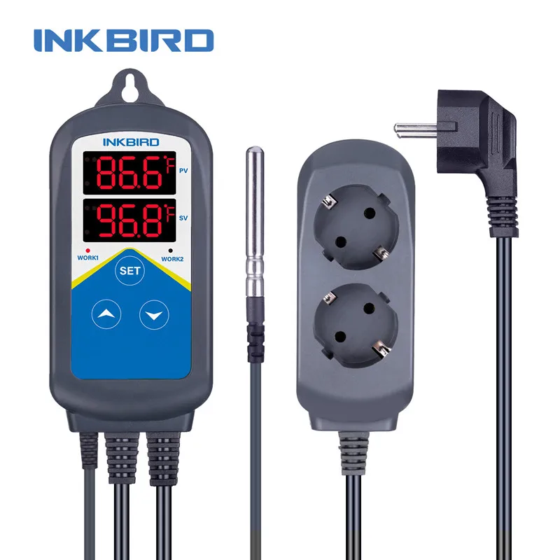 4 Type Inkbird Verwarming En Koeling Temperatuurregelaar Met Twee Relais Voor Carboy, Kas, Terrarium, Aquarium, Brouwen