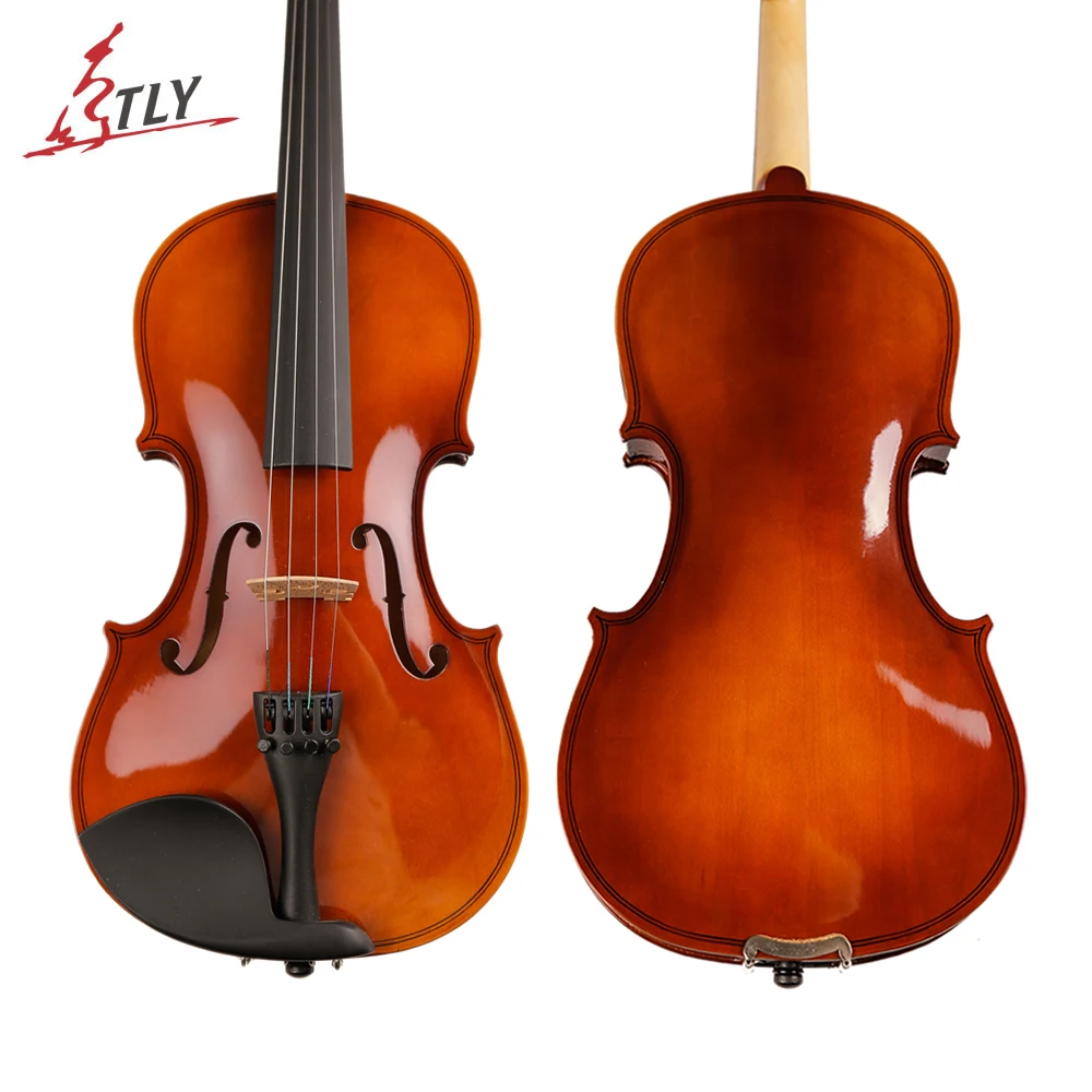 TONGLING Brand High Quality Bass Wood 4/4 Violin with Case Bow Strings Shoulder Rest For Beginner Students