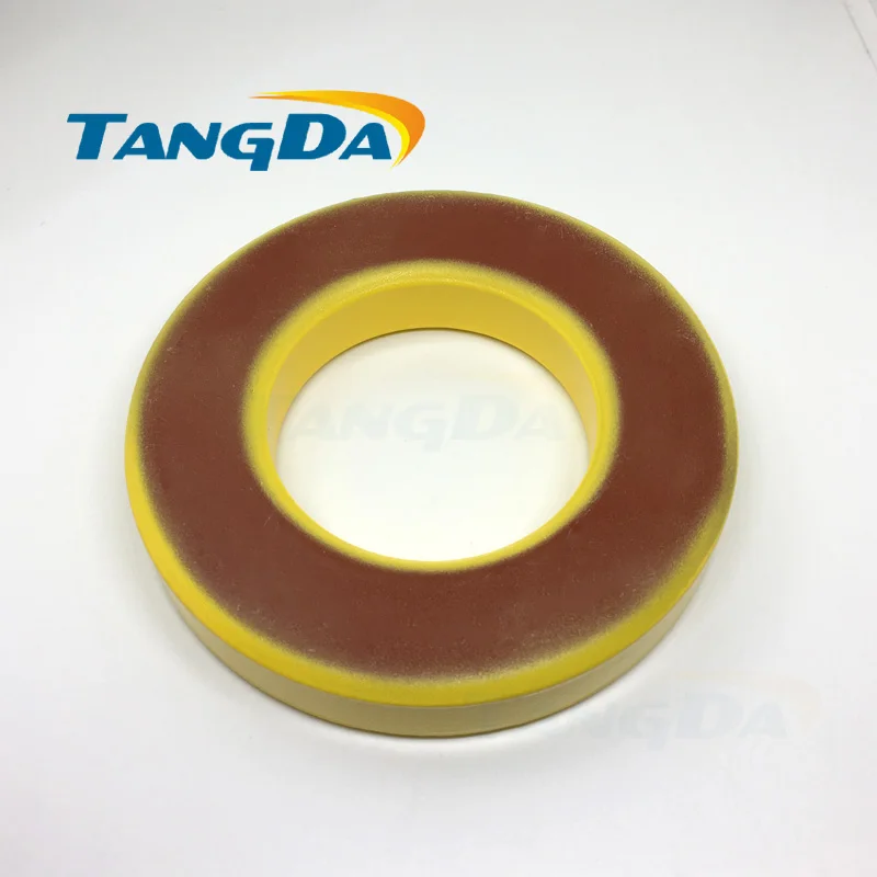 

Tangda Iron powder cores T400-8 OD*ID*HT 102*57*16.5 mm 60nH/N2 35uo Iron dust core Ferrite Toroid Core toroidal yellow red AG