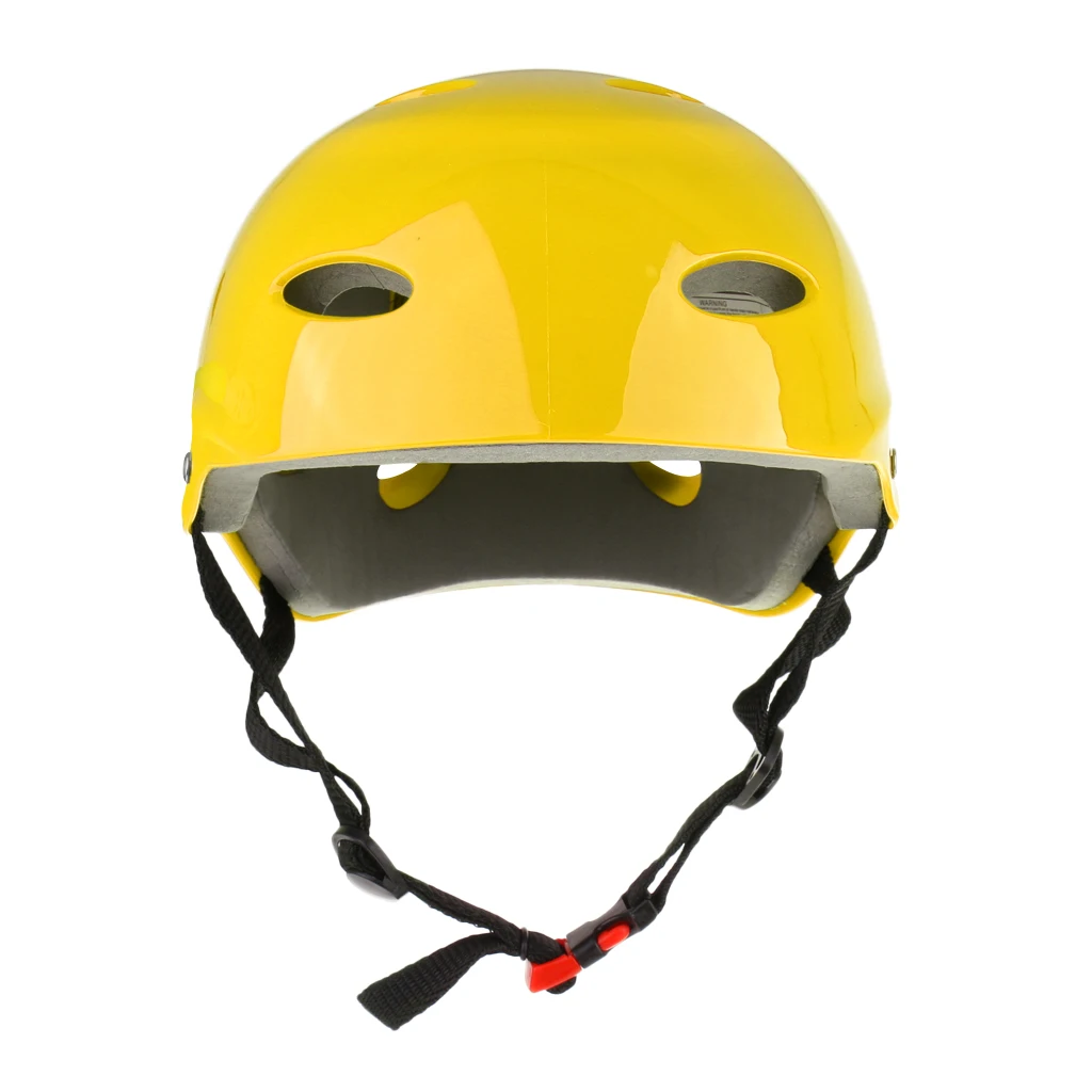 Yellow Water Sports Safety Helmet for Wakeboard Kayak Canoe Boat Surfing